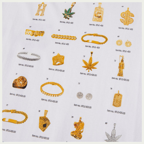 Huf Ανδρική μακρυμάνικη μπλούζα Jewelry L/S Tee